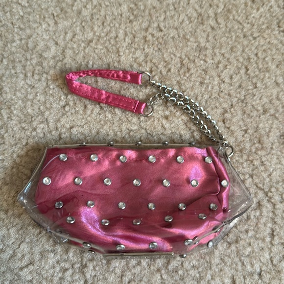 VICTORIA’S SECRET - Coin/Wallet Wristlet with Studs - Picture 2 of 10